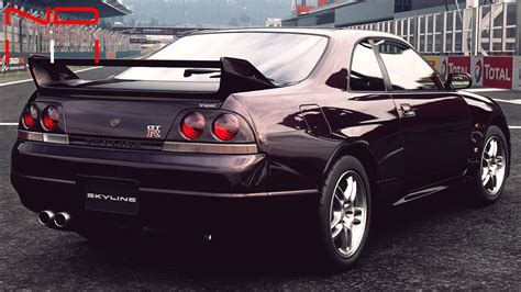 Gt Sport Nissan Skyline Gt R V · Spec R33 97 Sound Youtube