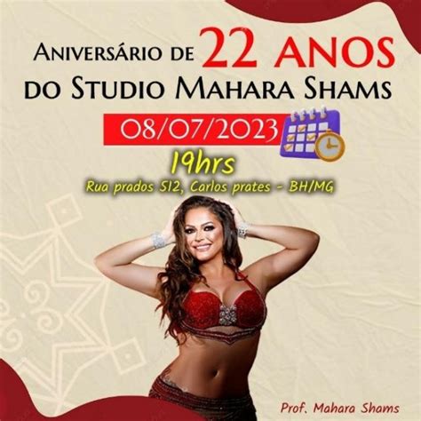 Aniversário do Studio Mahara Shams em Belo Horizonte Sympla