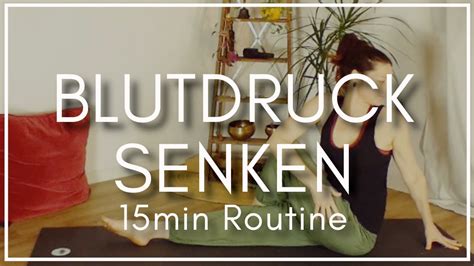 Yoga Gegen Bluthochdruck Minuten Routine Youtube