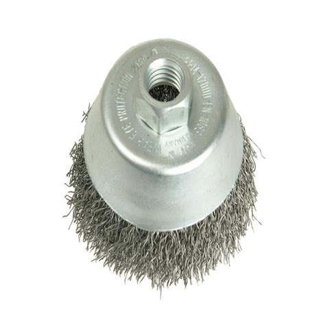 Lessmann Cup Brush 75mm M10 X 035 Steel Wire Tesco Groceries