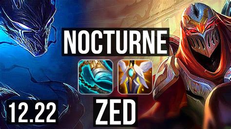 Nocturne Vs Zed Jng M Mastery Godlike Euw Diamond