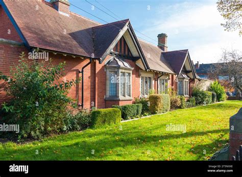 The Bournville Almshouses In Bournville Birmingham Were Built By