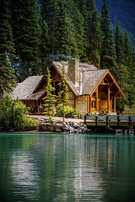 Cabin At The Lake Photograph by Thomas Nay