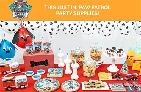 Paw Patrol Birthday Party Supplies