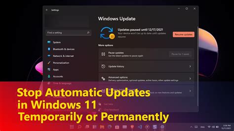 How To Stop Automatic Updates In Windows 11 Temporarily Or Permanently Wikigain