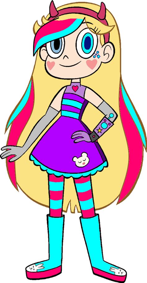 Svtfoe Cyberpunk Star Butterfly Different Vector By Markharriert99 On