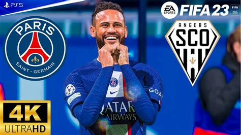 FIFA 23 Paris Saint Germain Vs Sco Angers League 1 Uber Eats 2022