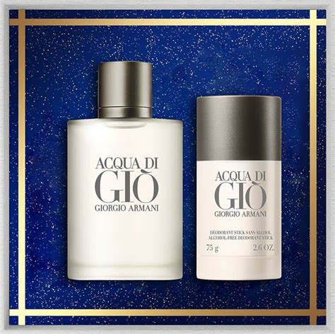 Giorgio Armani Aqua Di Gio Homme Set Edt Ml Deo Stick G Pris