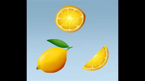 Lemon Digital Painting Youtube