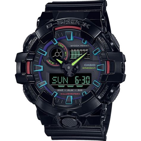 G Shock Classic Style GA 700RGB 1AER Virtual Rainbow Uhr EAN