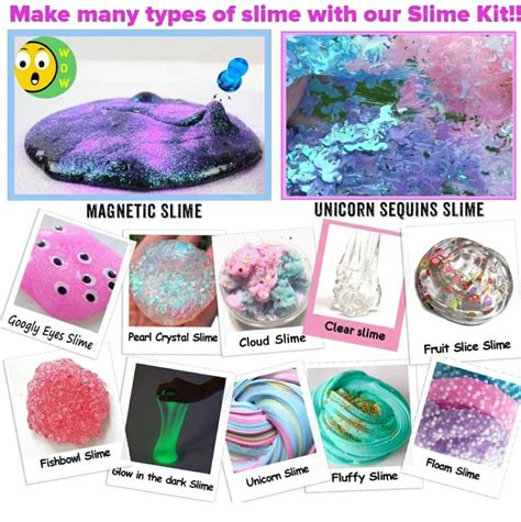 Ultimate Unicorn Slime Kit For Girls Perfect Toys Ts For 7 8 9 10