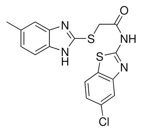 N 5 CHLORO 1 3 BENZOTHIAZOL 2 YL 2 5 METHYL 1H BENZIMIDAZOL 2 YL