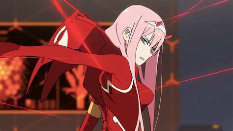 Zero Two In Action Hd Wallpaper