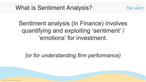 Sentiment Analysis In Finance An Overview With The 5 Step Process