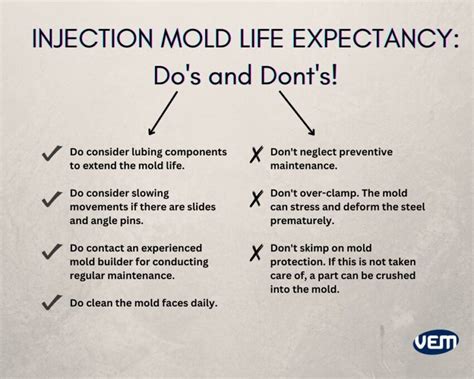 Mold Life Expectancy