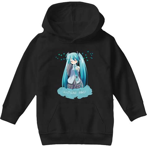 BLUZA Z KAPTUREM DZIECIĘCA DLA DZIECI HATSUNE MIKU 152 PREZENT JAKOŚĆ