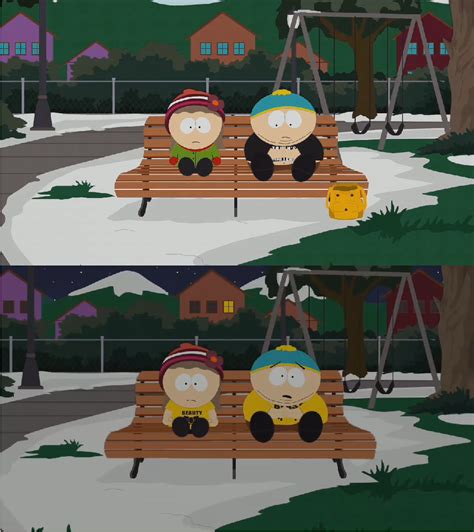 Cartman And Heidi In The Same Park From E03 Rsouthpark