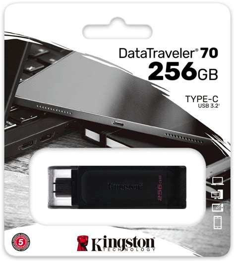 DataTraveler 70 Kingston 256GB USB-C Stick | MTimpex.com
