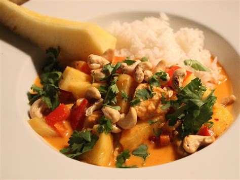 Rotes Curry Mit Ananas Von Hieronimi Chefkoch