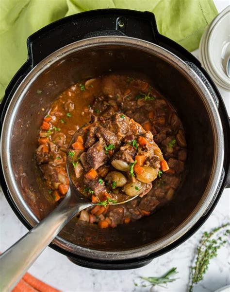 Instant Pot Beef Bourguignon Recipe Shugary Sweets