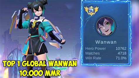 Belajar Dari Top Global Wanwan Mmr Skill Buka Ulti Nya Keren