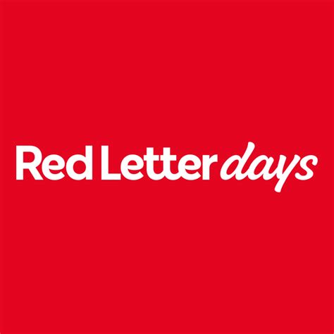 Red Letter Days Cashback Discount Codes And Deals Easyfundraising