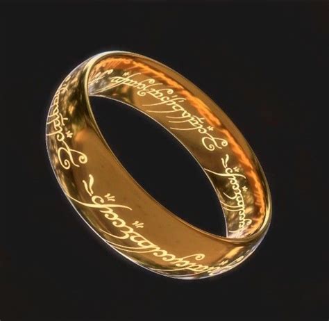 The One Ring, Isildur's Bane, Lord of the Rings, The Hobbit | One ring ...