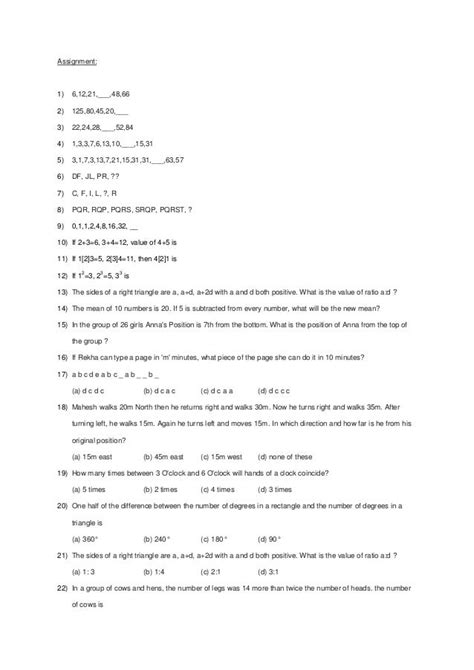 Imo Worksheet For Class 9 And 10