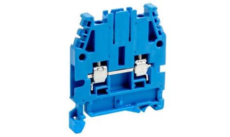 ZCBI04 | CBC.4(Ex)i, проходной зажим синий 4 кв.мм, ДКС