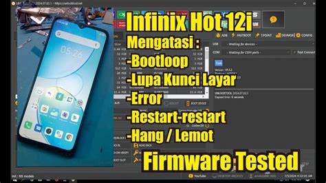 Flash Infinix Hot 12i Bootloop Restart YouTube