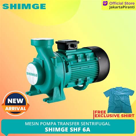 Jual Mesin Pompa Air Transfer Centrifugal Pump 3 HP 3 PHASE Shimge SHF