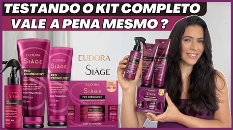 EUDORA PRO CRONOLOGY SIAGE LANÇAMENTO USANDO A LINHA COMPLETA Vale a