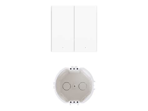 Aqara Smart Wall Switch H1 With Neutral Double Rocker WS EUK04