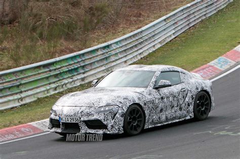 Spied! Toyota Supra Shows off Production-Ready Interior - Motor Trend