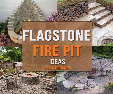 18 Terrific Flagstone Fire Pit Ideas | Ann Inspired