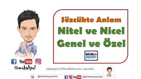 14 TYT TÜRKÇE I Sözcükte Anlam I Nitel ve Nicel Anlamlı Sözcükler I Ali