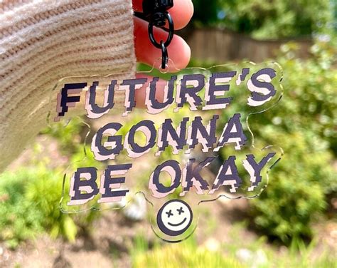 Futures Gonna Be Okay D Day Agust D BTS Keychain Etsy