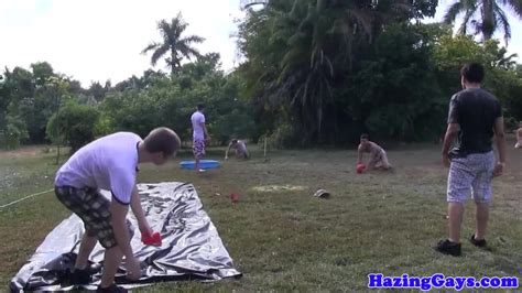 College Twinks Hazed Outdoors With Anal BoyFriendTV