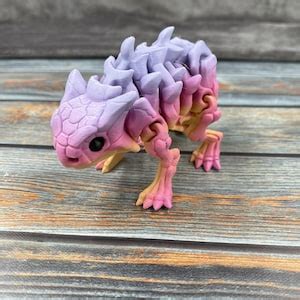 Euoplocephalus Skeleton 3D Printed Articulated Fidget Figure - Etsy