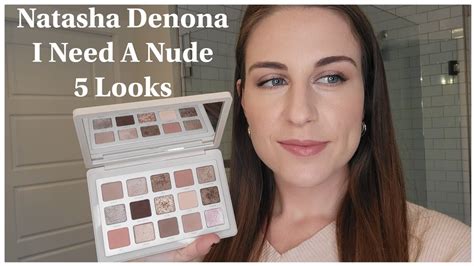 One Week One Palette Natasha Denona I Need A Nude Palette Youtube