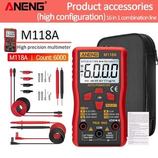 Aneng M A Digital Multimedia Mini Multimeter Tester Automatic