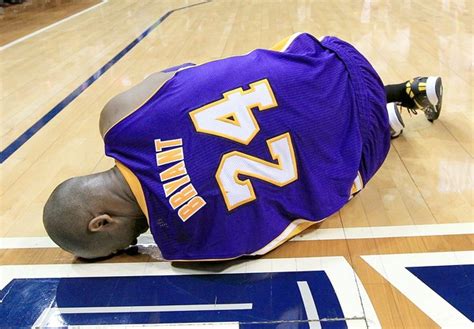 Kobe Bryant Out Indefinitely Suffers Severely Sprained Ankle Video