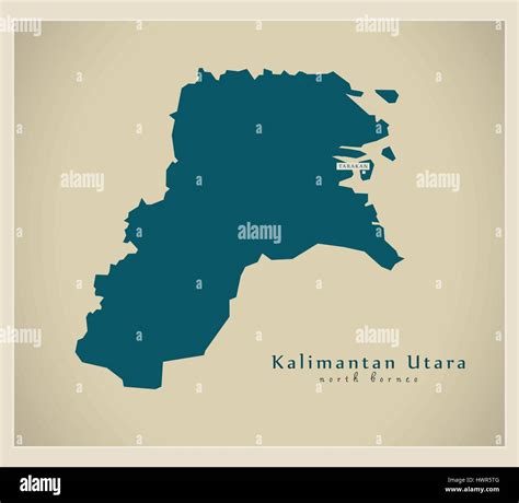 Kalimantan utara Stock Vector Images - Alamy