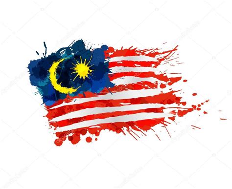 malaysian flag malaysia waving flag national  stock footage video