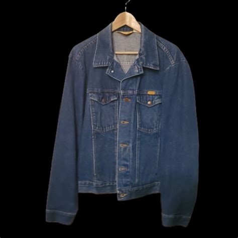 Rustler Jackets Coats Vintage Rustler Mens Denim Jean Trucker