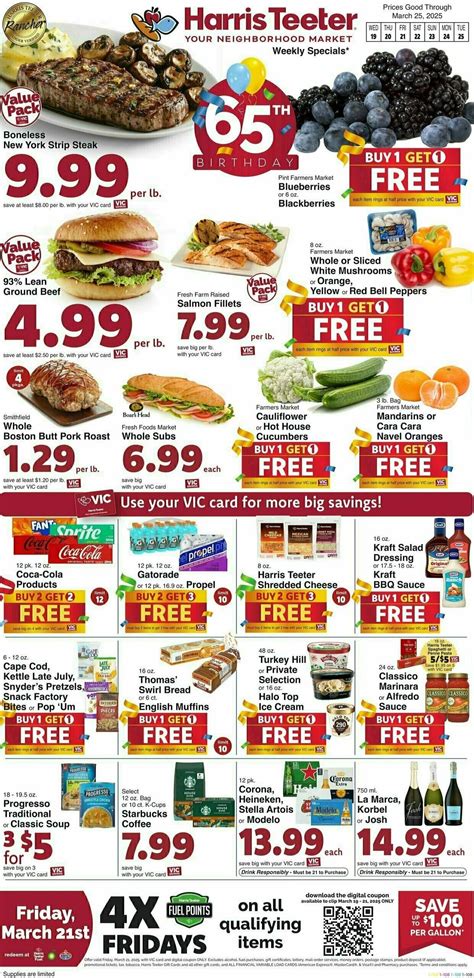 Harris Teeter Discover this week's Harris Teeter Weekly Ad for