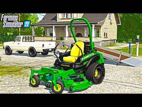 I Started A Mowing Business John Deere Zero Turn Farming Simulator