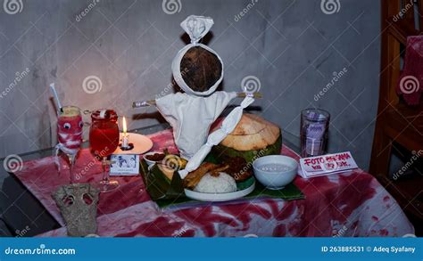 Original Ghost from Indonesia Named Pocong Stock Image - Image of ...