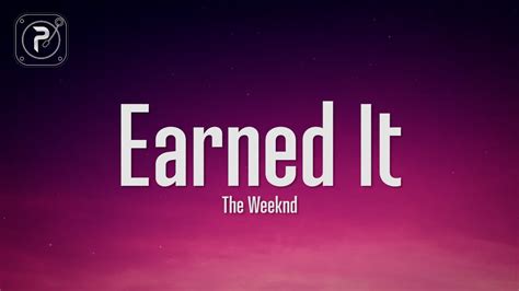 weeknd earned  lyrics youtube