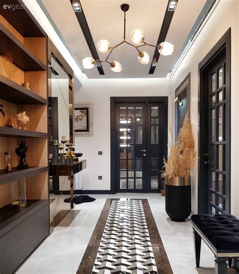 antre dekorasyonu fikri antre mobilyalari ev gezmesi